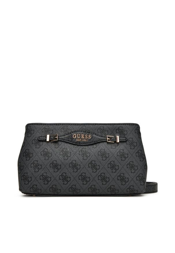 Guess Torebka Katya HWSG96 52120 Szary. Kolor: szary. Materiał: skórzane