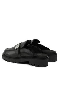 Calvin Klein Jeans Klapki Flatform Slipon Mg Lth YW0YW01655 Czarny. Kolor: czarny. Materiał: skóra #3
