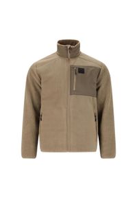 Polar Whistler Makaley. Kolor: szary, brązowy, wielokolorowy. Materiał: polar. Sport: turystyka piesza #1