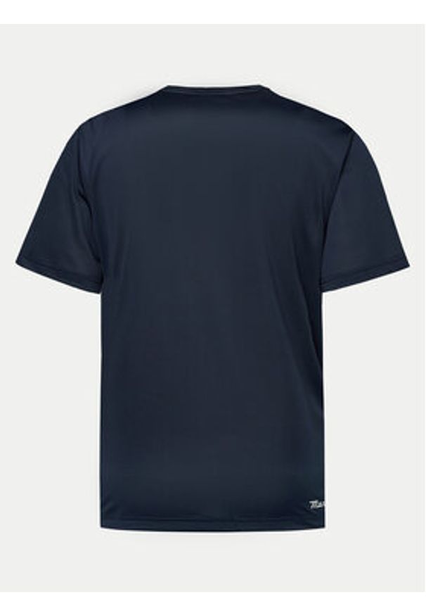 North Sails T-Shirt 453022 Granatowy Regular Fit. Kolor: niebieski. Materiał: syntetyk