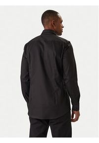 BOSS Koszula H-Hank 50550653 Czarny Slim Fit. Kolor: czarny. Materiał: bawełna #5