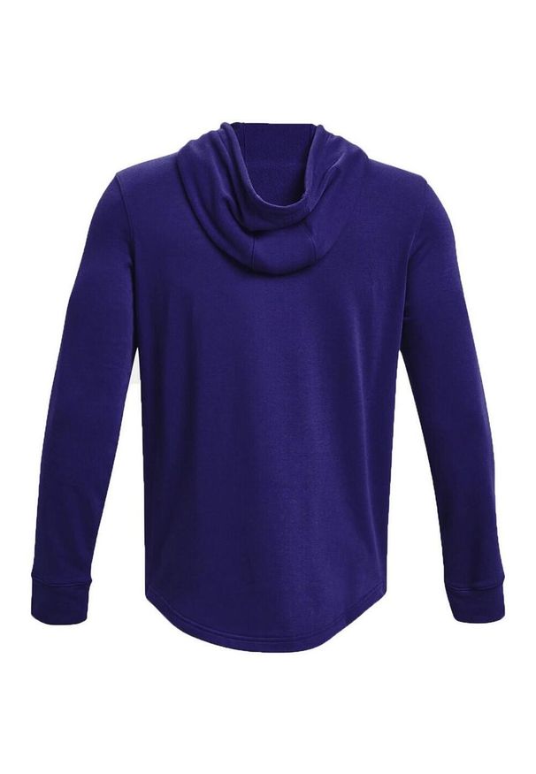 Under Armour - Męska Bluza Z Kapturem Rival Terry. Typ kołnierza: kaptur. Kolor: niebieski