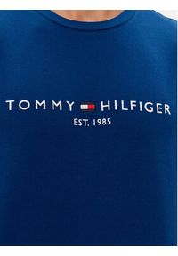TOMMY HILFIGER - Tommy Hilfiger T-Shirt Logo MW0MW11797 Niebieski Regular Fit. Kolor: niebieski. Materiał: bawełna #3