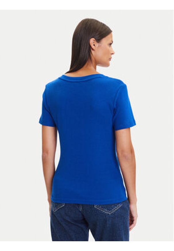 TOMMY HILFIGER - Tommy Hilfiger T-Shirt New Cody WW0WW40584 Niebieski Slim Fit. Kolor: niebieski. Materiał: bawełna