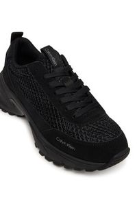 Calvin Klein Sneakersy Hike Runner Lace Up Techmix YW0YW02030 Czarny. Kolor: czarny. Materiał: skóra #5