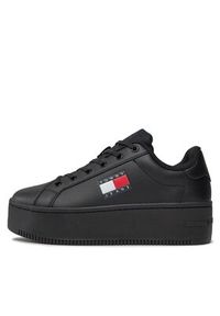 Tommy Jeans Sneakersy Tjw Flatform Ess EN0EN02518 Czarny. Kolor: czarny #6