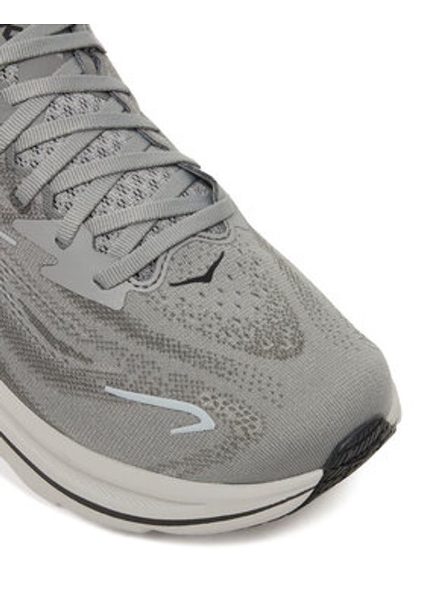 HOKA - Hoka Buty do biegania Clifton 10 1162030 Szary. Kolor: szary. Materiał: materiał