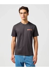 Wrangler - MESKA KOSZULKA WRANGLER BIG GRAPHIC TEE FADED BLACK 112362816 #1