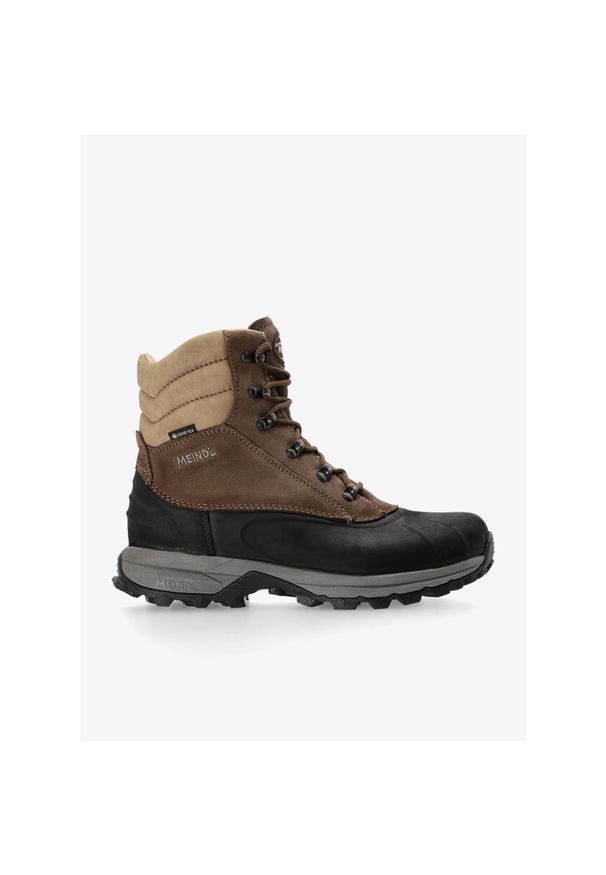 MEINDL - Buty zimowe damskie Meindl Lillehammer GTX. Kolor: brązowy. Sezon: zima. Styl: sportowy