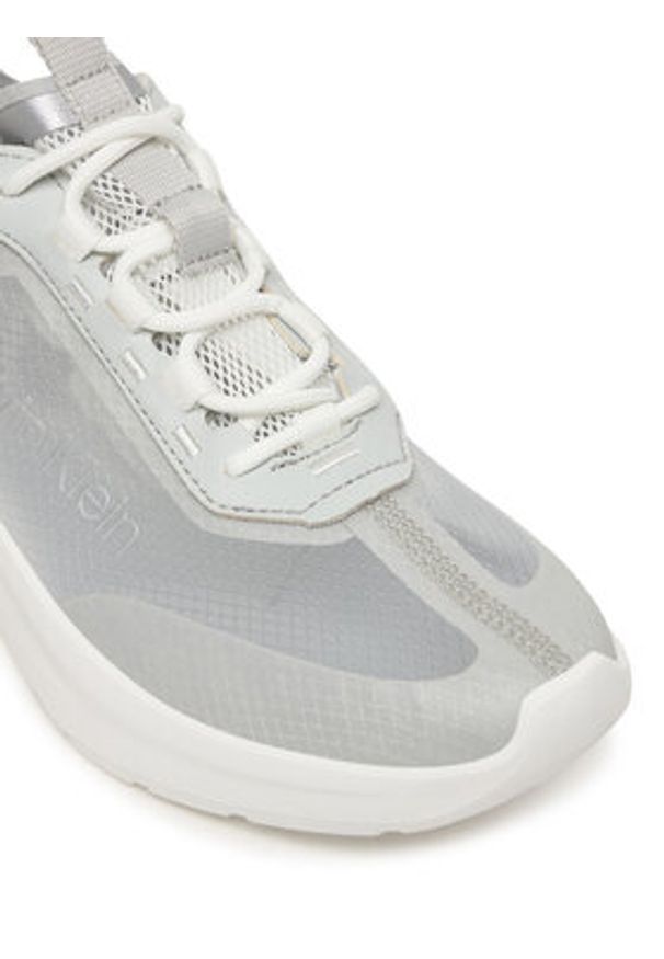 Calvin Klein Sneakersy Light Eva Run Lup Transp Ripst HW0HW02998 Szary. Kolor: szary. Materiał: materiał. Sport: bieganie