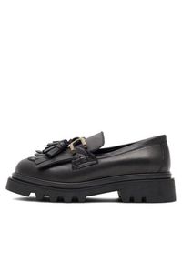 Badura Loafersy 22SS24 Czarny. Kolor: czarny. Materiał: skóra #7