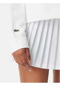 Lacoste Bluza SF2649 Biały Relaxed Fit. Kolor: biały. Materiał: bawełna