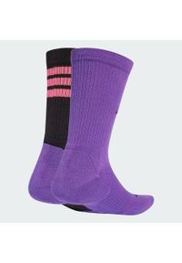 Adidas - Skarpety adidas x Jeremy Scott. Kolor: fioletowy, czarny, wielokolorowy. Sport: fitness