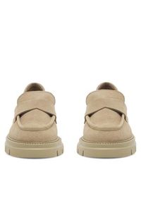 Gino Rossi Loafersy GRACE-E24-26372LM Beżowy. Kolor: beżowy. Materiał: skóra, zamsz #4