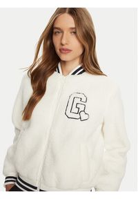 Guess Kurtka bomber V5RL06 KCPC2 Biały Regular Fit. Kolor: biały. Materiał: syntetyk #3