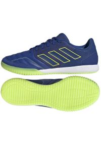 Adidas - Buty piłkarskie adidas Top Sala Competition In M FZ6123 niebieskie niebieskie. Zapięcie: sznurówki. Kolor: niebieski. Materiał: syntetyk, guma. Sport: piłka nożna #3