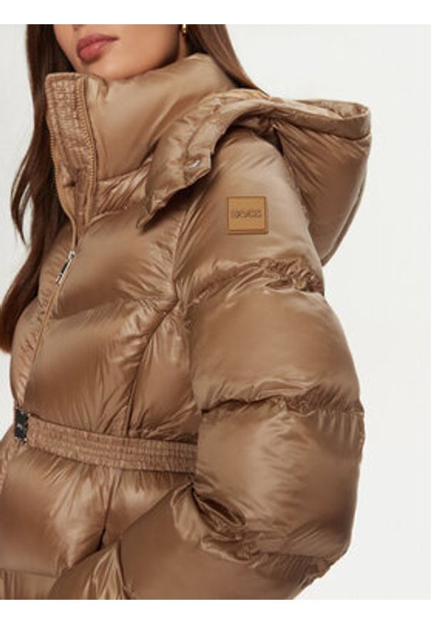 BOSS Kurtka zimowa Pamaxi3 50524624 Beżowy Regular Fit. Kolor: beżowy. Materiał: syntetyk. Sezon: zima