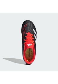 Adidas - Buty Predator Club TF Football. Kolor: czarny, czerwony, biały, wielokolorowy. Materiał: materiał. Sport: piłka nożna