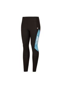 Legginsy do biegania damskie EXTREME HOBBY CALEIDOSCOPE. Kolor: niebieski, turkusowy, wielokolorowy. Materiał: elastan, poliester. Długość: długie. Sezon: wiosna, jesień. Sport: kolarstwo, bieganie