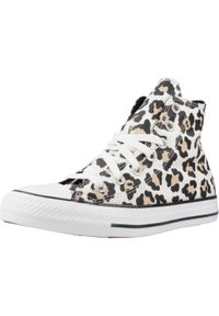 Tenisówki Converse Model Chuck Taylor All Star Leopard Kolor Nadruk Zwierzęcy. Kolor: wielokolorowy. Materiał: tkanina. Wzór: motyw zwierzęcy, nadruk