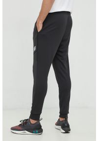 New Balance spodnie treningowe Tenacity męskie kolor czarny gładkie. Kolor: czarny. Materiał: materiał. Wzór: gładki #4