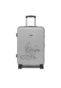 Disney Classics Walizka średnia CEO-SW-ACCCS-SS26-244DCLS-M Szary. Kolor: szary. Wzór: motyw z bajki #2