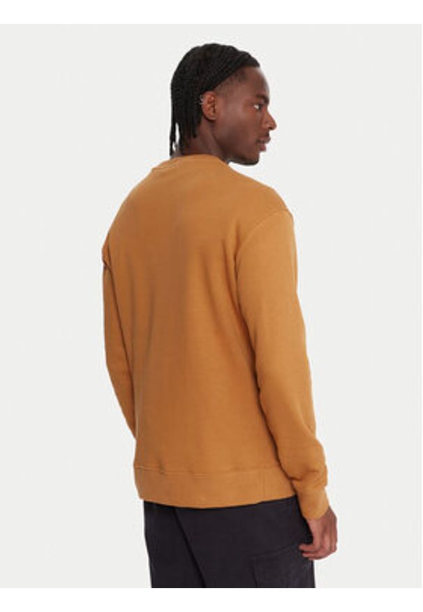 Quiksilver Bluza Salt Water EQYFT05158 Beżowy Comfort Fit. Kolor: beżowy. Materiał: bawełna