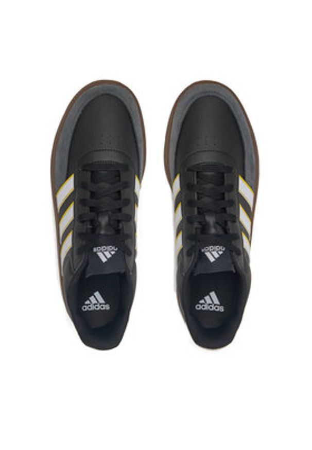 Adidas - adidas Sneakersy Breaknet 2.0 JP5382 Czarny. Kolor: czarny. Materiał: skóra