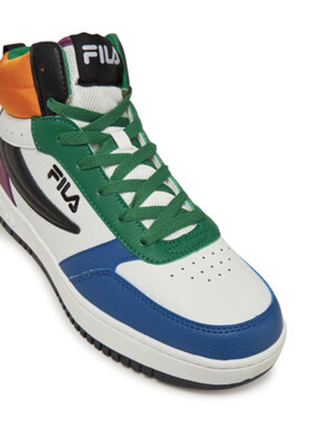 Fila Sneakersy Rega Nf Mid FFM0369 53341 Kolorowy. Materiał: skóra. Wzór: kolorowy