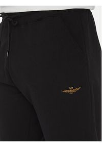 Aeronautica Militare Dres 251TF086F459 Czarny Regular Fit. Kolor: czarny. Materiał: bawełna #5