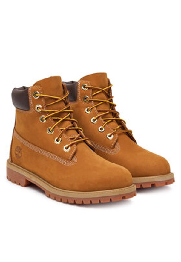 Timberland Trapery Timberland 6 In Premium Wp Boot TB1129097131 Żółty. Kolor: żółty. Materiał: skóra, nubuk