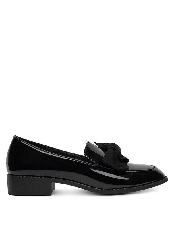 Loafersy DeeZee. Kolor: czarny