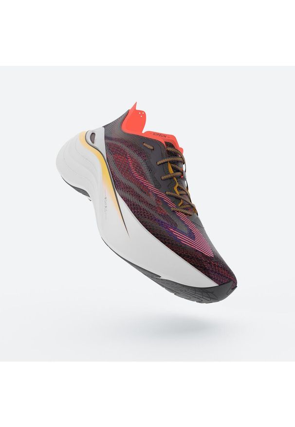 KIPRUN - Buty do biegania damskie Kiprun KD900.2. Kolor: pomarańczowy, czerwony, wielokolorowy, fioletowy. Sport: fitness