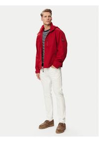 TOMMY HILFIGER - Tommy Hilfiger Kurtka przejściowa MW0MW44299 Czerwony Regular Fit. Kolor: czerwony. Materiał: syntetyk #6