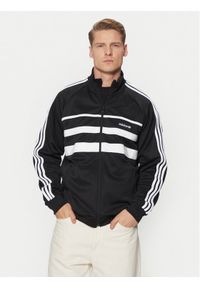 Adidas - adidas Bluza The First Track JP1046 Czarny Regular Fit. Kolor: czarny. Materiał: syntetyk