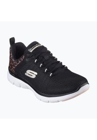 skechers - Buty damskie SKECHERS Flex Appeal 4.0 Wild Balladleopard. Kolor: czarny