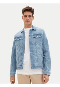 Tom Tailor Kurtka jeansowa 1040165 Niebieski Regular Fit. Kolor: niebieski. Materiał: bawełna #7