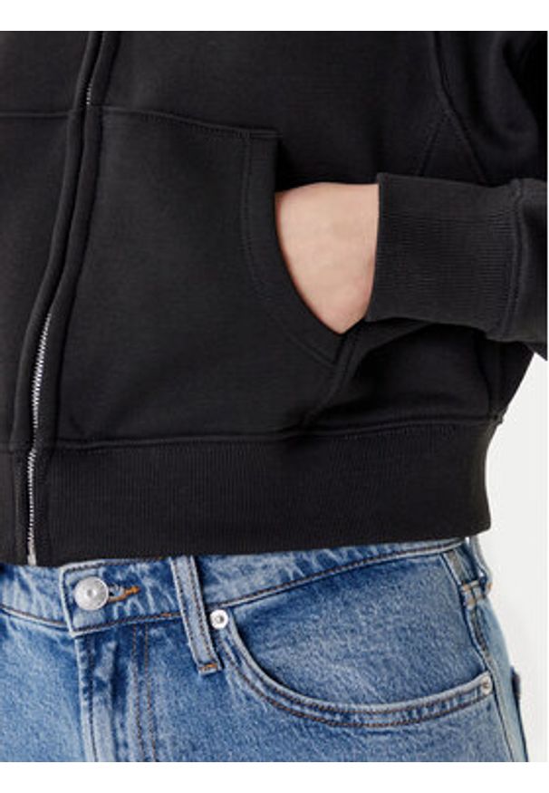 Tommy Jeans Bluza Linear DW0DW21163 Czarny Boxy Fit. Kolor: czarny. Materiał: bawełna
