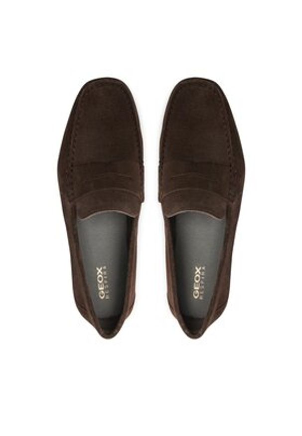 Geox Mokasyny U Ascanio U450WC 00022 C6006 Brązowy. Kolor: brązowy. Materiał: zamsz, skóra