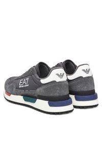 EA7 Emporio Armani Sneakersy 7X000380 AF19175 MZ227 Czarny. Kolor: czarny. Materiał: materiał