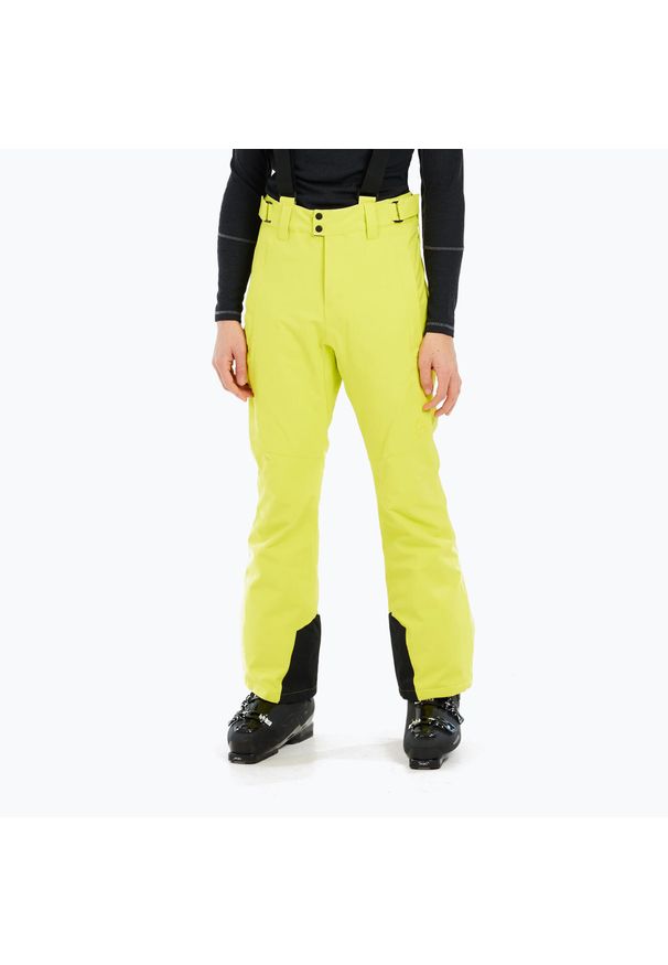 Spodnie snowboardowe męskie Protest Prtrowens. Kolor: żółty, zielony, wielokolorowy. Sezon: zima. Sport: snowboard