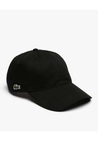 Lacoste - LACOSTE - Czarna czapka z logo. Kolor: czarny. Materiał: materiał. Styl: klasyczny, casual, sportowy #4