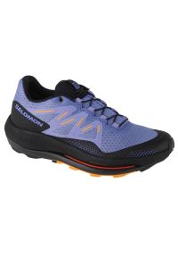 salomon - Buty Salomon Pulsar Trail W 416150 fioletowe. Zapięcie: sznurówki. Kolor: fioletowy. Materiał: tkanina, syntetyk. Szerokość cholewki: normalna