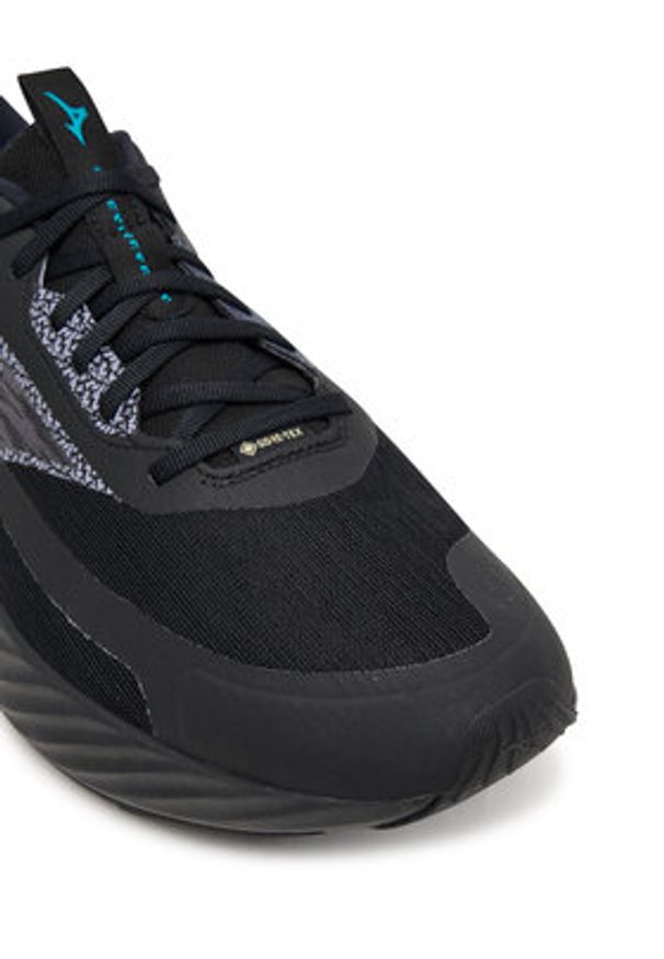 Mizuno Buty do biegania Wave Rider Gtx 3 J1GC2579 Czarny. Kolor: czarny. Materiał: skóra. Model: Mizuno Wave