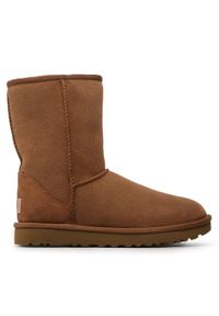 Ugg Śniegowce W Classic Short II 1016223 Brązowy. Kolor: brązowy. Materiał: skóra