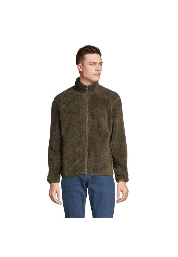 SOL'S - Polar Sol's Finch. Kolor: zielony. Materiał: polar. Wzór: aplikacja