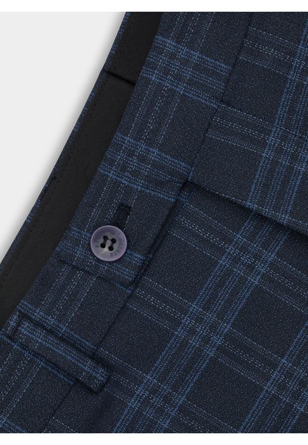 Pako Lorente - PAKO LORENTE – Spodnie męskie garniturowe GUADALUPE P20SF-6G-022-G. Materiał: poliester, elastan, wiskoza. Styl: elegancki