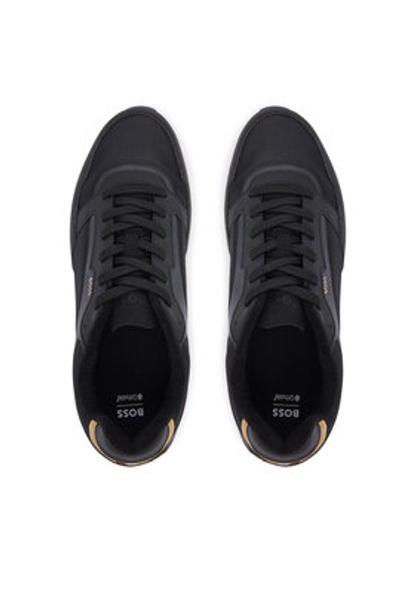 BOSS Sneakersy Parkour 50552914 Czarny. Kolor: czarny. Materiał: materiał