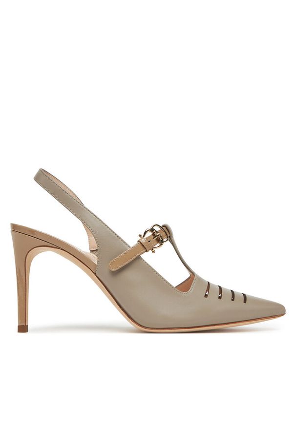 Szpilki Pollini. Kolor: beżowy. Obcas: na szpilce