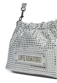 Love Moschino - LOVE MOSCHINO Torebka JC4138PP1MLL196B Srebrny. Kolor: srebrny